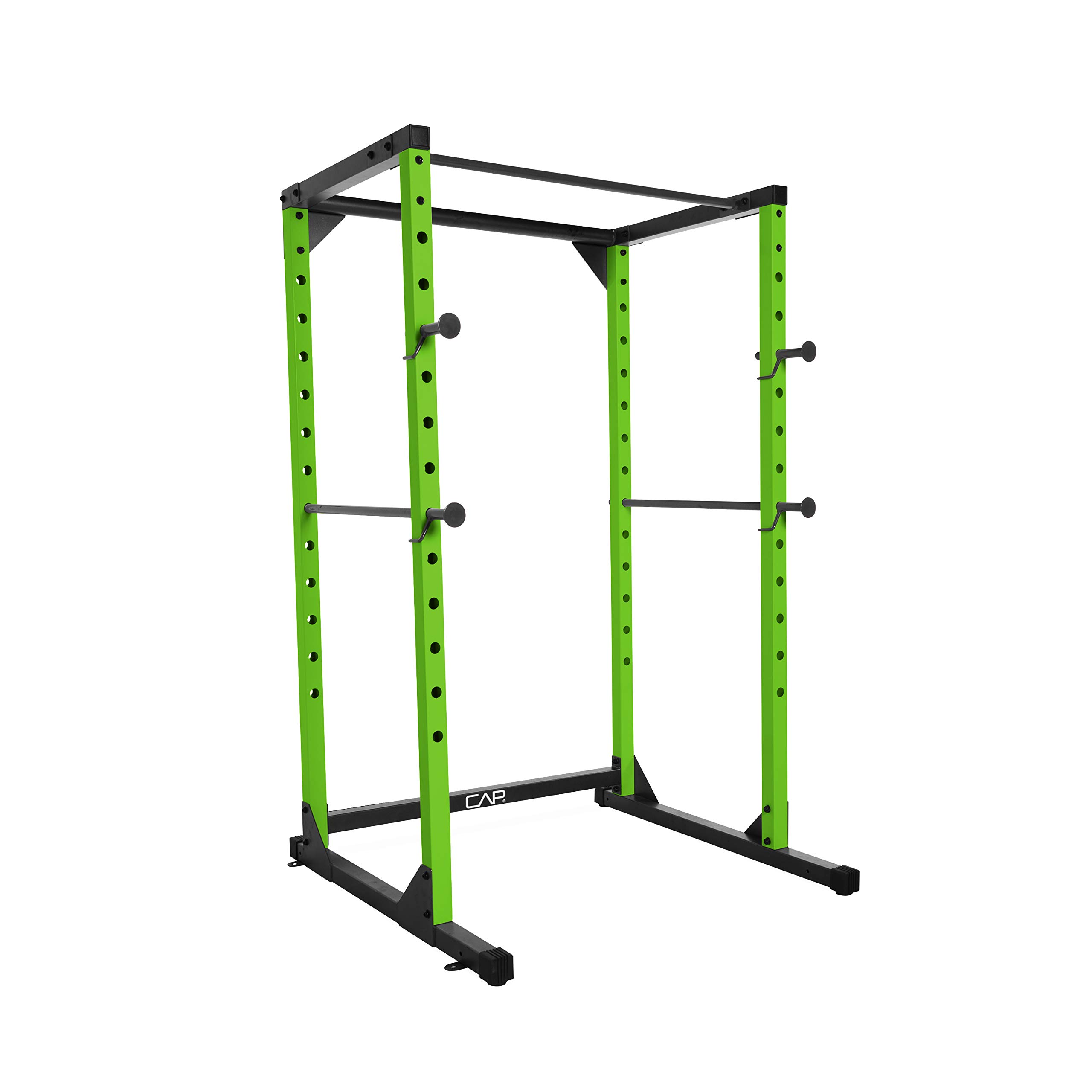 Version 1.0.0 Cap Barbell Serie de color de rack de potencia de jaula completa | Opciones de 6' o 7'