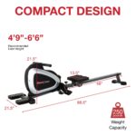Máquina de Remo Fitness Reality 2636 magnética 14 niveles Bluetooth 250 lbs
