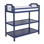 Suite Bebe Celeste - Barra de seguridad para cambiador incluido, color azul marino