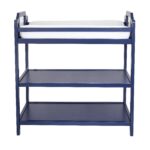 Suite Bebe Celeste - Barra de seguridad para cambiador incluido, color azul marino