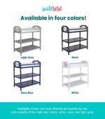 Suite Bebe Celeste - Barra de seguridad para cambiador incluido, color azul marino