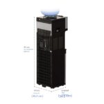 Dispensador de Agua Brio CLTL520 Enfriador Carga Superior Agua Fría y Caliente Garrafón de 3 o 5 Galones Seguro para Niñ