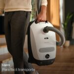 Aspiradora de Trineo con Bolsa Miele Classic C1 Pure Suction 11181020, 6 Niveles de Potencia, Suelos Duros y Alfombras d