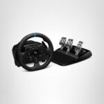 Volante y Pedales de Carreras Logitech G923 TRUEFORCE 1000Hz Cuero Genuino PS5 PS4 PC