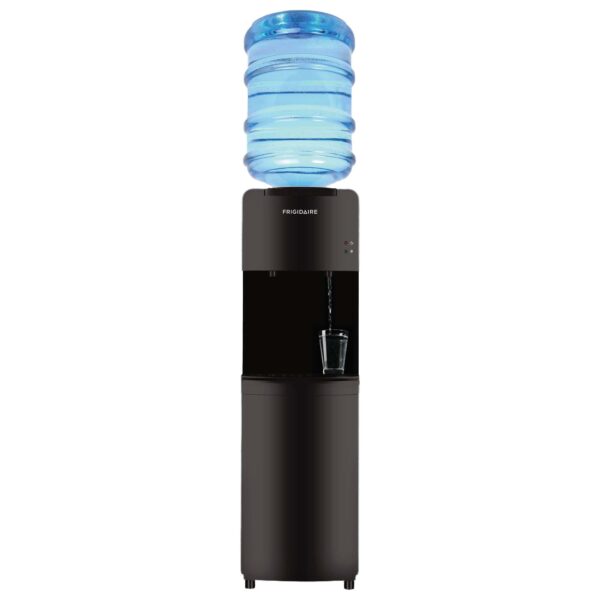Dispensador de agua fría y caliente Frigidaire EFWC498 carga superior seguro para niños diseño delgado