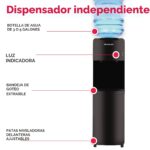 Dispensador de agua fría y caliente Frigidaire EFWC498 carga superior seguro para niños diseño delgado