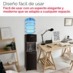 Dispensador de agua fría y caliente Frigidaire EFWC498 carga superior seguro para niños diseño delgado