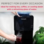 Dispensador de agua fría y caliente Frigidaire EFWC498 carga superior seguro para niños diseño delgado