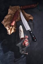 WÜSTHOF Cuchillo Craftsman clásico de 7 pulgadas, negro Wusthof 1040134318