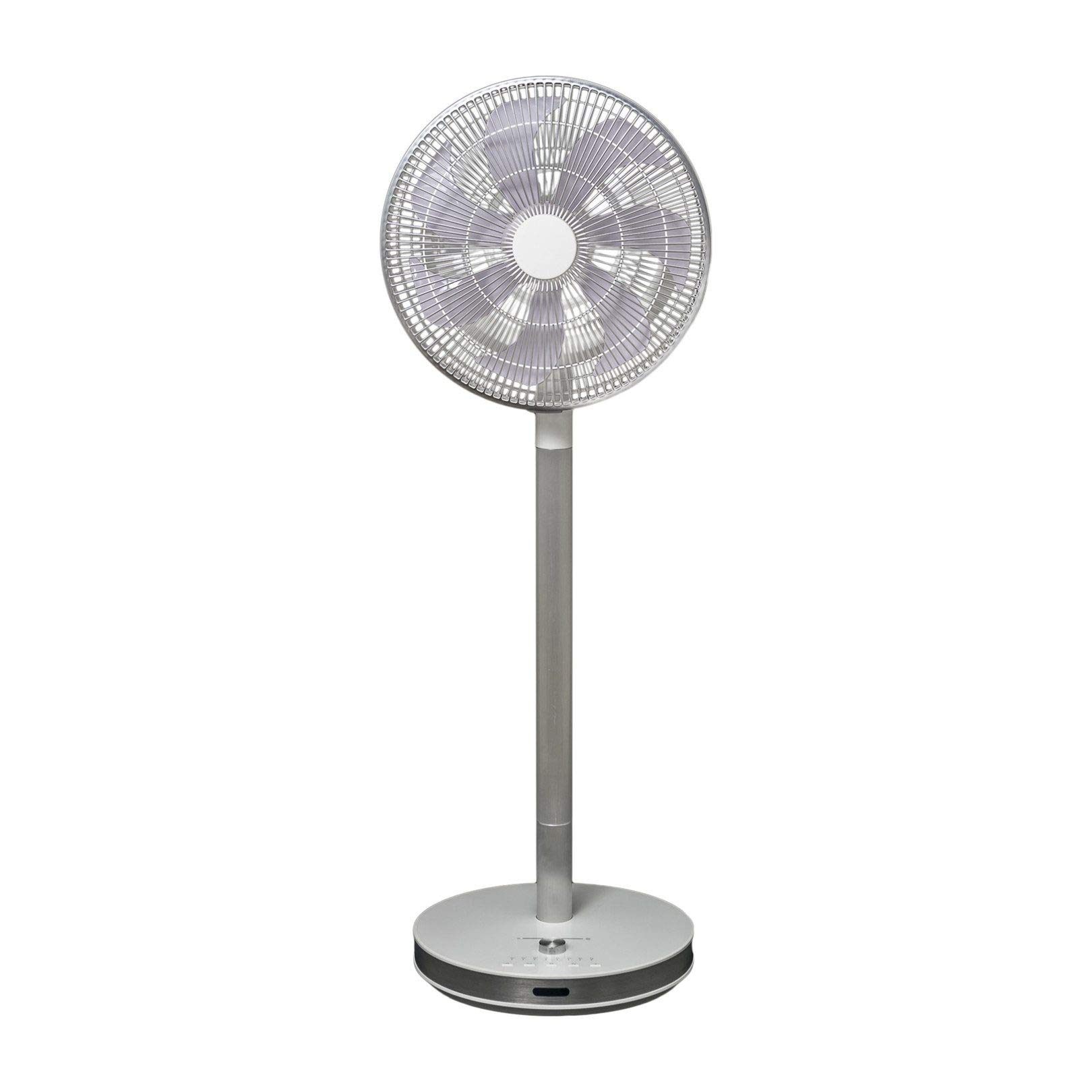 Version 1.0.0 Ventilador oscilante Objecto White Flow F5 FN-72WH con aromaterapia, motor CC silencioso, 5 velocidades y temporizador