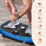 Plataforma vibratoria curva 4D LifePro Rumblex LP-RMX-BLU triple motor 7 modos 60 velocidades