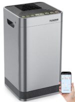 Purificador de aire inteligente Nuwave OxyPure 47005 5 etapas de filtración cobertura 2671 pies cuadrados sensores calid