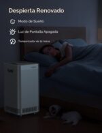 Purificador de aire inteligente Nuwave OxyPure 47005 5 etapas de filtración cobertura 2671 pies cuadrados sensores calid