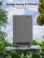 Purificador de aire inteligente Nuwave OxyPure 47005 5 etapas de filtración cobertura 2671 pies cuadrados sensores calid