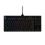 Teclado Mecánico Gaming Logitech G PRO 920-009388 Tenkeyless LIGHTSYNC RGB 16.8M Colores Cable Micro USB Desmontable PC