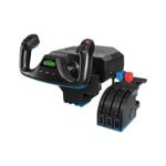 Yugo de vuelo para simulacion Logitech G PRO 945-000067 cuadrante acelerador 3 modos 75 controles eje acero inoxidable U