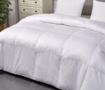 Funda para cama matrimonial Blueridge Home Fashion 21212 1000 hilos blanco