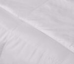 Funda para cama matrimonial Blueridge Home Fashion 21212 1000 hilos blanco