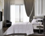 Edredon de plumon de ganso hungaro blanco Blueridge Home Fashion 18003 talla King extra grande ropa de cama premium