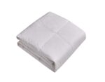 Edredon de plumon de ganso hungaro blanco Blueridge Home Fashion 18003 talla King extra grande ropa de cama premium