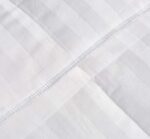 Edredón de plumón blanco Supreme Blueridge Home Fashion 12702 algodón 600 fill power hipoalergénico patrón damasco