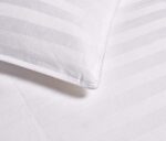 Edredón de plumón blanco Supreme Blueridge Home Fashion 12702 algodón 600 fill power hipoalergénico patrón damasco