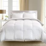 Edredón de Plumón de Ganso Blanco Europeo BlueRidge Home Fashion 21216 Algodón PIMA 1000 Hilos