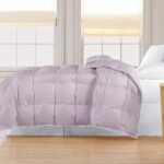 Edredón de Plumón Blue Ridge Home Fashions 33094 Matrimonial Relleno 75% Plumón Ganso Blanco 25% Plumas Funda Microfibra