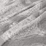 Juego de colcha de algodón Lush Decor Lucianna Triangle Home Fashions 16T003763 3 piezas borde de volantes tamaño King c