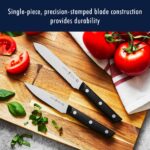 HENCKELS Dynamic Razor-Sharp - Juego de cuchillos de 15 piezas, cuchillo de chef, cuchillo de pan, cuchillo de carne, di