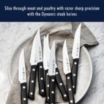 HENCKELS Dynamic Razor-Sharp - Juego de cuchillos de 15 piezas, cuchillo de chef, cuchillo de pan, cuchillo de carne, di