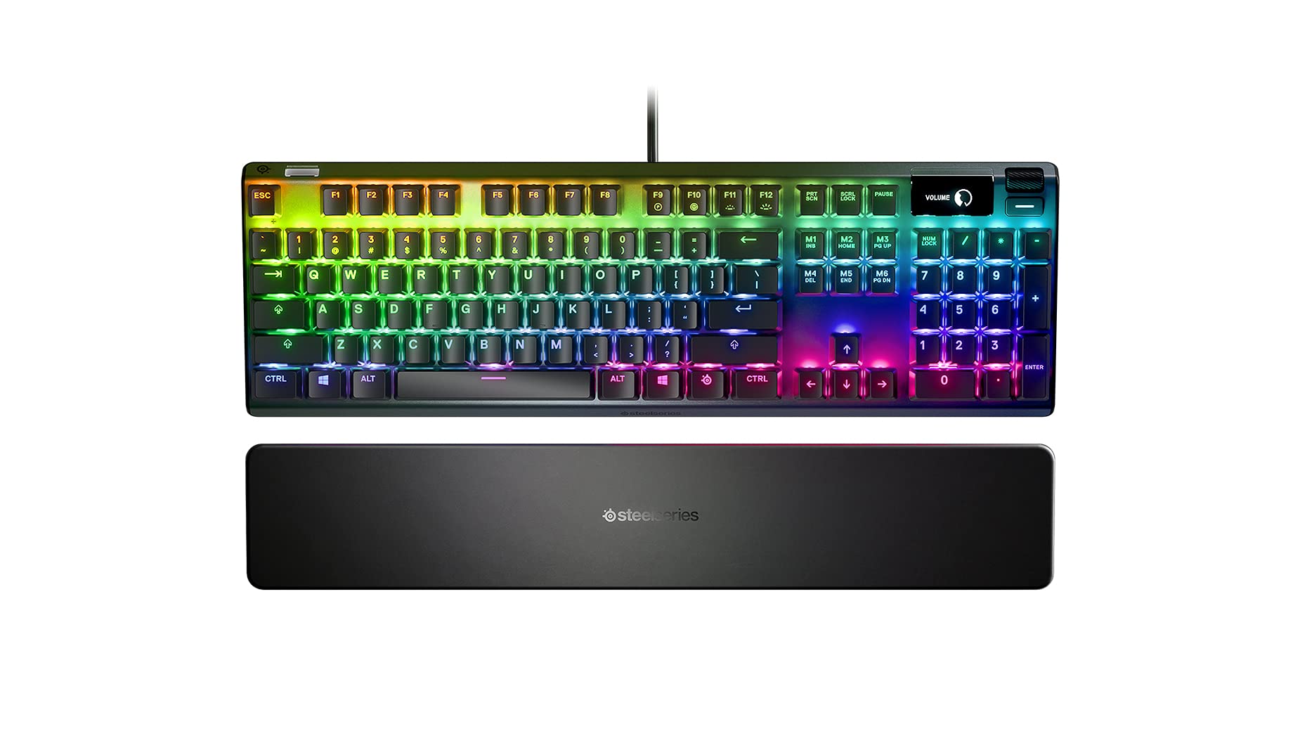 Version 1.0.0 Teclado Mecánico Gamer SteelSeries Apex 7 TKL 64636 Retroiluminado RGB