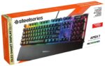 Teclado Mecánico Gamer SteelSeries Apex 7 TKL 64636 Retroiluminado RGB