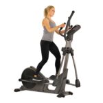 Máquina Elíptica Sunny Health Fitness SF-E3912 zancada 15.5 pulgadas capacidad 300 lb silenciosa cardio cuerpo completo
