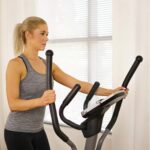 Máquina Elíptica Sunny Health Fitness SF-E3912 zancada 15.5 pulgadas capacidad 300 lb silenciosa cardio cuerpo completo