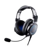 Auriculares para Videojuegos Audio-Technica ATH-G1 cable 3.5mm micrófono desmontable negro PS5 Xbox PC