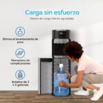Dispensador Enfriador de Agua Brio CLBL420V2 Carga Inferior para Garrafón de 5 Galones 3 Temperaturas Caliente Ambiente
