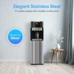 Dispensador Enfriador de Agua Brio CLBL420V2 Carga Inferior para Garrafón de 5 Galones 3 Temperaturas Caliente Ambiente