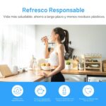 Dispensador Enfriador de Agua Brio CLBL420V2 Carga Inferior para Garrafón de 5 Galones 3 Temperaturas Caliente Ambiente
