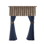 Juego de ropa de cama jacquard satinado Madison Park Essentials MPE10-814 24 piezas California King 104x92 pulgadas meda