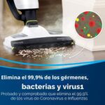 Aspiradora y Mopa de Vapor 2 en 1 Bissell PowerFresh Vac and Steam 2747A Pisos Duros Desinfección 99.9%