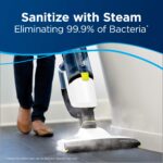Aspiradora y Mopa de Vapor 2 en 1 Bissell PowerFresh Vac and Steam 2747A Pisos Duros Desinfección 99.9%