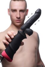 Vibrador de silicona tipo empuje Mega Pounder XRLA9 AF980 juguete sexual para estimulación
