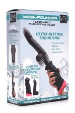 Vibrador de silicona tipo empuje Mega Pounder XRLA9 AF980 juguete sexual para estimulación