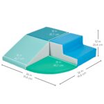 SoftScape Escalador de Esquina para Tiempo de Juego de Niños Pequeños, Estructura de Juego Activo Interior para Niños Pe