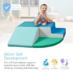 SoftScape Escalador de Esquina para Tiempo de Juego de Niños Pequeños, Estructura de Juego Activo Interior para Niños Pe