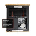 Calentador de Gabinete Heat Storm HS-1500-ILODG 1500W 38x34x28 cm Gris