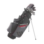 Wilson Paquete completo de palos de golf Profile Platinum para hombre, para diestros, bolsa de soporte