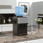 Dispensador de agua de mesa carga superior Brio CLCTTL520 tres temperaturas agua fria caliente templada certificado Ener