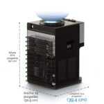 Dispensador de agua de mesa carga superior Brio CLCTTL520 tres temperaturas agua fria caliente templada certificado Ener